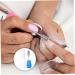 VINTORKY Nail Gel Polish Cuticle Nail Drill Bit Nail Drill Bits Acrylic Nail Drill Bit Cuticle Manicure Drill Bits Manicure Drill Bits for Nail Fragments Tungsten Steel Clean 4.9x0.5cm As Shown - Buy Online on GoSupps.com