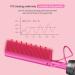 Hot Comb Hair Straightener - Ceramic Electric Hair Straightening Comb for Natural Black Hair & Wigs - Perfect Holiday Gift - 001Pink - Buy Online on GoSupps.com