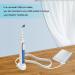 USB Charging Base for Oral B Electric Toothbrush Type 3757 - Compatible with Pro 2500N iO 4n/5n/6, Pro 600, Kids, Genius, Smart Series - Inductive Beige Charger - Buy Online on GoSupps.com