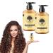 Long-Lasting Styling Moroccan Volume Moisturizing Elasticity Moroccan Hydrating Styling Cream Morocco Moisture Styling Elastin 250ml (2Pcs)