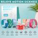 Nausea Relief Bands for Motion Sickness - 2 Pairs Sea Sickness Wristbands for Adults & Kids - Anti Nausea Bracelets for Pregnancy & Travel - Buy Online on GoSupps.com