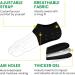 Plantar Fasciitis Gel Heel Protectors - Bukihome Heel Cups for Pain Relief | Comfortable Inserts for Achilles Tendinitis & Cracked Heels | Men 5-8 | Women 4.5-9 | Black S - Buy Online on GoSupps.com