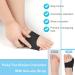DYKOOK Tailors Bunion Corrector - 1 Pair Bunionette Sleeves with Gel Pads & Non-Slip Strap for Pain Relief & Toe Straightening (Black, Small) - Buy Online on GoSupps.com