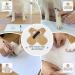 Expavloric Dogs Anti-Slip Pfot Protection - Adjustable Straps for Better Traction on Wood Floors | Soft Elastic Fabric | Size L - Beige - Buy Online on GoSupps.com