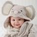 Meihuida Super Soft Fleece Bathrobe for Babies (6-12 Months) - Cute Mouse Design | Perfect Gift for Boys & Girls - Buy Online on GoSupps.com