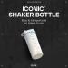Iconic 750ml Pearl White Shaker Bottle with Mixing Ball - Bulk Purchase - Buy Online on GoSupps.com