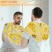 Beard Bib Apron Hair Catcher for Men - Non-Stick Waterproof Grooming Cape | Cute Bee Design - Buy Online on GoSupps.com