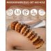 Wooden Fascia Roll Massage Device - Anti-Cellulite Stylist Stick & Roller for Maderotherapy & Lymphatic Drainage | Beech Wood - Buy Online on GoSupps.com