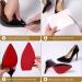 4 Pcs Red High Heel Sole Protectors - Non Slip Shoe Grips for Women's Shoes - Buy Online on GoSupps.com