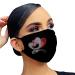 Comfortable Windproof Balacava Cute Sweet Heart Shapes On Blurry Background Romantic Love Valentines Day Printed Facial decorations for adult