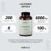 High-Dose Vegan L-Glutamine Capsules - 200 Mega Caps | 750mg Pure L-Glutamine for Fitness & Bodybuilding | No Additives | International Shipping - Buy Online on GoSupps.com