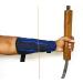 Star Quick Links Archery Arm Guard - 3 Layer Safety, Adjustable Clips - Blue - Buy Online on GoSupps.com