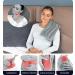 GENIANI Microwavable Heating Pad for Cramps - Hot and Cold Therapy for Neck, Shoulders, Knee, Muscles, Joints, and Back Pain - Cordless, 8x17 in, Space Gray - Buy Online on GoSupps.com