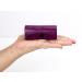 CHERKRAFT Premium Soft Leather Purple Lipstick Case with Mirror - Handbag Organizer and Lipstick Holder - Buy Online on GoSupps.com