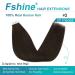 FSHINE Real Hair Tape Extensions - 35cm 50g Dark Brown #2 20 Pieces Invisible Remy Hair - Buy Online on GoSupps.com