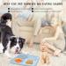 Lick Mat for Dogs & Cats - BPA-Free Silicone Feeding Pad with Spatula & Brush | Slow Feeder & Fur Care | Perfect for Swimming & Claw Care - Buy Online on GoSupps.com