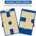 LEAP Coach Board Clipboard Premium Tactical Double-Sided Coach Marker Board with Full & Half Court Dry Erase Marker Board for Basketball Baseball Football Soccer Hockey Lacrosse & Volleyball Coahces Basketball Clipboard - Buy Online on GoSupps.com