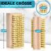 NICHTARIO NAGENSTRIST Wood Hand Washing Brush Set - 4 PCS Fingernail & Hand Cleaning Brushes with Hard/Medium Bristles - Perfect for Nursing & Personal Care - Buy Online on GoSupps.com