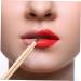 Beavorty Makeup Tools round lip for women makeup brush artificial fiber lipstick applicator smudge stick lipstick lip gloss brush aluminum lip brush lip balm lips applicator 13.40X0.90X0.90CM Golden - Buy Online on GoSupps.com