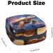 Galaxy Turtle Sanitary Napkin Storage Bag | Period Pouch for Women & Teen Girls | Nursing Pad & Menstrual Cup Holder | Multi-colored | 1Pc - Buy Online on GoSupps.com
