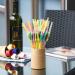 ALINK 50 Umbrella Parasol Drinking Straws - Hawaiian Luau Party Decor Supplies - Buy Online on GoSupps.com