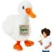 Zappi Co Duck Plush Toy (25cm) - Charming Soft Waterfowl Eco-Friendly Perfect for Kids' Pond Adventures Made from Recycled Material