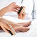 2-in-1 Nail Brushes for Cleaning Fingernails & Exfoliating Feet - Wooden Foot Scrubber with Pumice Stone | Manicure Pedicure Tools - Buy Online on GoSupps.com