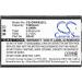 GS-01 1200mAh Battery for WP810 WP820 DP730 GMD1208 - High-Performance 3.7V Replacement Battery | International Shipping Available - Buy Online on GoSupps.com