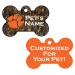 Clemson Tigers Realtree Camo 2-Sided Pet Id Dog Tag | Personalized for Your Pet | Officially Licensed