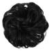 Jjstar 2-Piece Hair Part with Rubber Band | Dutt Hair Tie for Updos & Messy Buns | Deep Black Extensions for Women & Girls - Buy Online on GoSupps.com