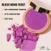 Oulac Rouge Powder Blush - Vegan Highly Pigmented Durable Gentle Shimmer | 1 Pack F13 Carnival (Purple Cactus Flower) - International Shipping Available - Buy Online on GoSupps.com