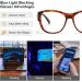 SIPHEW Blue Light Blocking Fit Over Glasses for Women | Trendy Anti Eyestrain Glasses for Computer Gaming TV & Phones - Tortoise A2 - Buy Online on GoSupps.com
