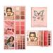 Makeup Palettes - Palette ph m re Grande dition 36 Couleurs Imperm able Design Livre Palette de Fards Paupi res 3 Couches pour Voyage Soir e Beaut Mode et Femmes