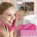 Geteawily Makeup Remover Cloths Gentle Face Cleaning Cloths Portable Makeup Remover Tool Face Wash Cloth for Efficient Cleansing - Buy Online on GoSupps.com