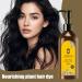 Hair Color - 210ml Nourishing Plant-Based Treatment | Flower Extract Dye Cream Coloring Shampoo | Gentle Long-Lasting Hold with Natural Black Dark Brown and Gray-Brown Shades for Men and Women - Buy Online on GoSupps.com