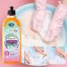 High Efficiency Laundry Detergent | Natural Clothing Wash with Oxygen Factor | 425ml Clothes Cleaning Liquid Sweat Stain Remover Oil Stain Laundry Detergent for Clothes Pinnkl - Buy Online on GoSupps.com