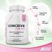 Conceive for Her 60 Capsules - Women's Fertility Supplement with Essential Vitamins & Minerals - Buy Online on GoSupps.com
