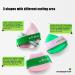Anulely Puff Makeup Applicator Face Soft Triangle Makeup Puff | Cosmetic Foundation Applicator Soft Triangle Face Puff For Wet And Dry Use Beauty Makeup Tools - Buy Online on GoSupps.com