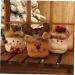 Abaodam 6pcs Bags Bulk Christmas Bag Assortment Christmas Candy Bag Apple Bag Child Elk Party Bag - Buy Online on GoSupps.com