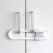 10 Pack Baby Sliding Cabinet Locks - Vmaisi U Shaped Child Safety Locks - Adjustable & Childproof Latches for Kitchen Bathroom Cupboards - White - Buy Online on GoSupps.com