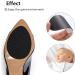 24Pcs Non-Skid Shoe Pads - Anti-Slip Grips for High Heels - Self-Adhesive Rubber Sole Pads for Men & Women's Footwear - Black - Buy Online on GoSupps.com
