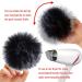 SIQUK 30 Pieces Faux Fur Pom Pom Set - Fluffy Fox Fur Pom Poms for Hats, Scarves, and Bags - 15 Bright Colors - 2 Pcs Per Color - Buy Online on GoSupps.com