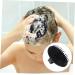 Tovinanna 12 Stk Shampoo Brushes - Hair Massager & Scalp Massage Brush for Hair Washing & Peeling - Black 8x8x5cm - International Shipping Available - Buy Online on GoSupps.com