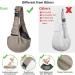Cuby Dog & Cat Carrier Bag - Adjustable Straps Zip Pocket Small Dog Travel Bag (Gray Push Button Coffee Brown) - Buy Online on GoSupps.com