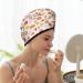 Cute Cartoon Mushrooms Microfiber Hair Towel | Super Absorbent Coral Velvet Wrap for Long Curly & Thick Hair - Quick Dry & Soft for Women - Buy Online on GoSupps.com