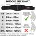 Dmoose Weight Lifting Belt - Self-Lock System for Men & Women | Fitness & Bodybuilding Belt - X-Large (110-119cm) - Ideal for Strength Training & CrossFit - Black - Buy Online on GoSupps.com