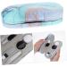 Healeeved Double-Layer Glasses Case & Multi-Purpose Contact Lens Holder - Portable Travel & Sunglasses Storage Solution - Buy Online on GoSupps.com