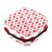 HomeDecorZone Dog Paws Animal Period Bag Sanitary Napkin Storage Bag Portable Period Bags for Teen Girls Period Small Pouch Pad Bag for Feminine Products Multicoloured 10
