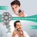 Augot 6-in-1 Waterproof Electric Shaver for Men - Rechargeable Bald Head Razor with LED Display Wet/Dry Grooming Kit & Hair Trimmer - Buy Online on GoSupps.com