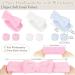 9PCS Coral Headband and Wristband Kit for Women - Super Soft Spa Headband for Skincare, Bathing, Yoga - Makeup Bowknot Headband Set (Pink, Blue, White) - Buy Online on GoSupps.com